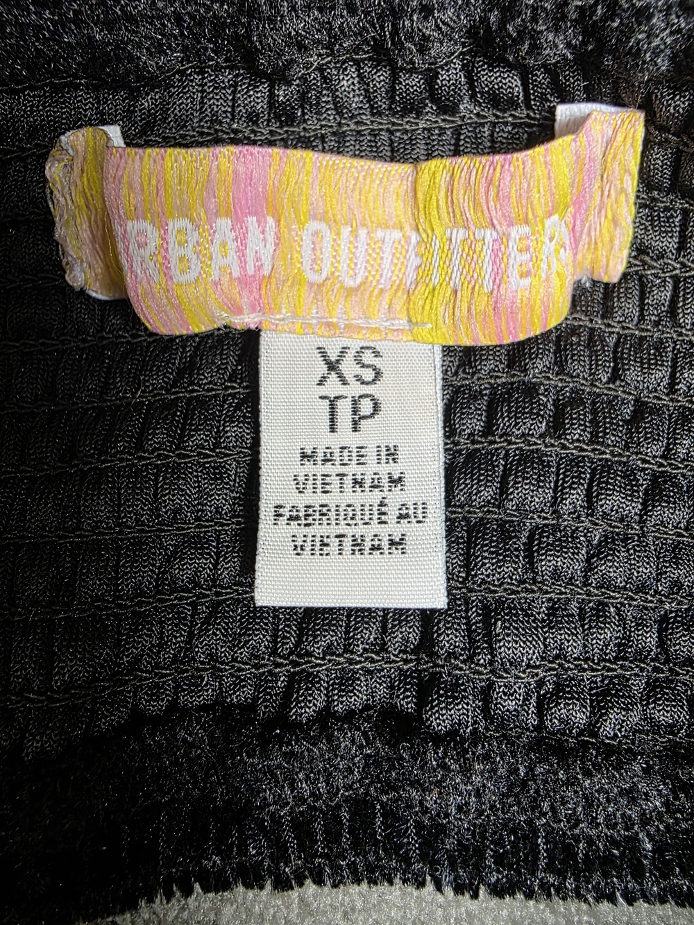 Urban Outfitters Black Velvet Cowl Neck Mini Dress XS Spaghetti Strap - Picture 5 of 10